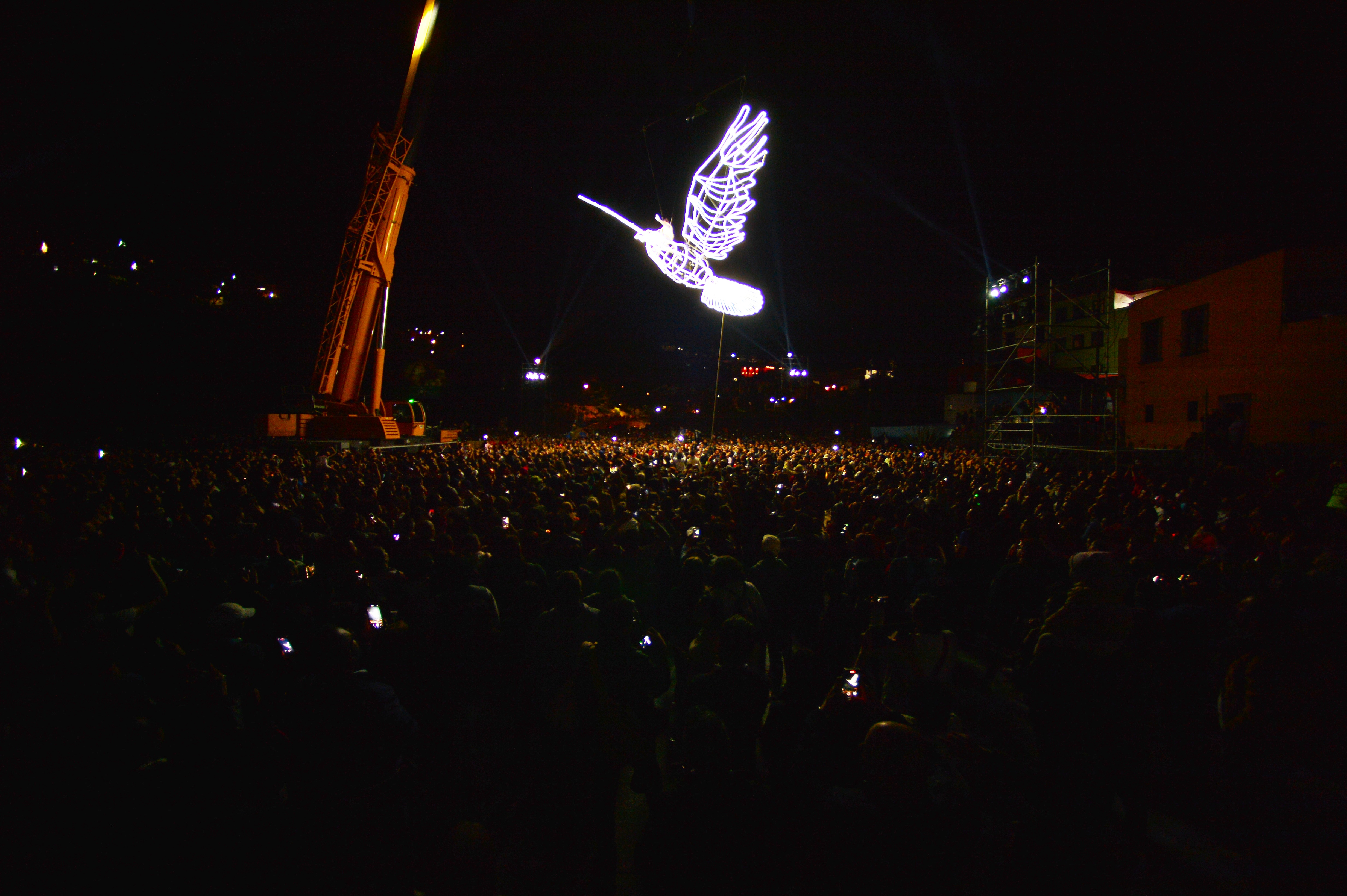 La Fura dels Baus y su macro espectáculo visual seduce al público en el FIC 50